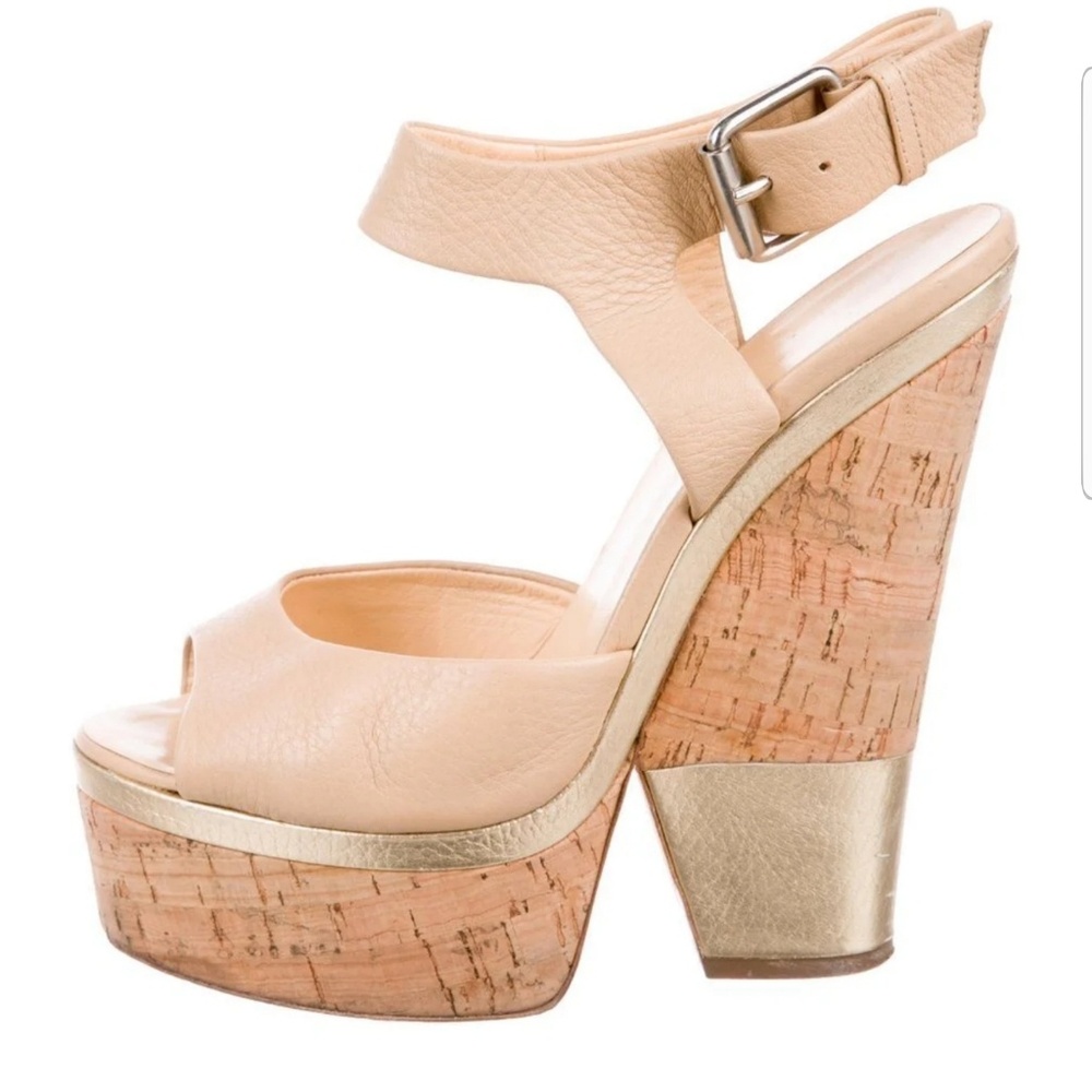 💜 GIUSEPPE ZANOTTI💜 TAN PLATFORM 37